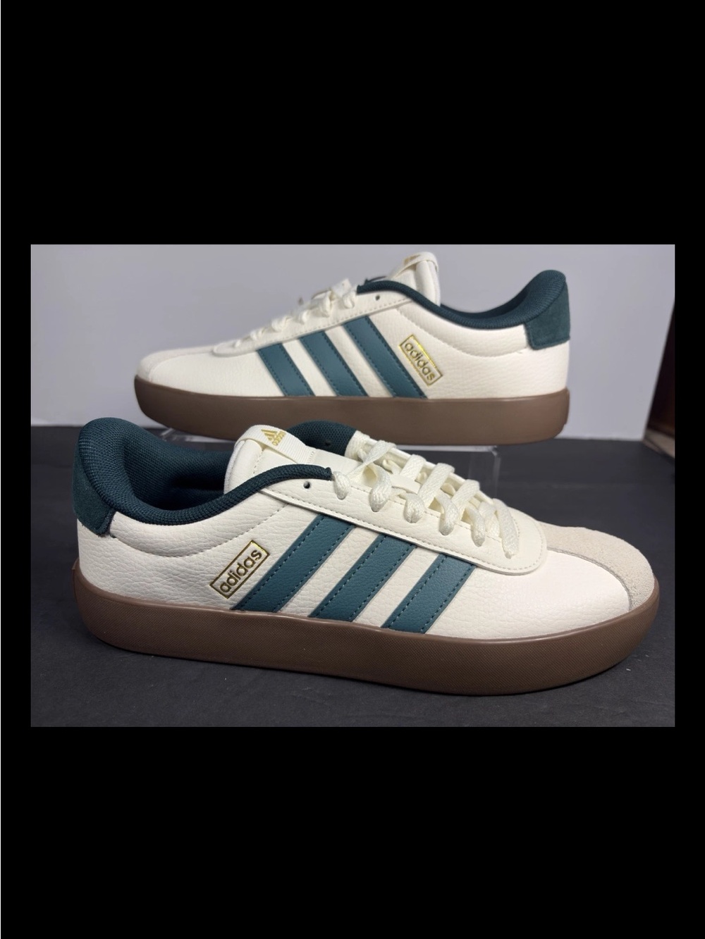 adidas VL Court 3.0 Men’s Shoes Casual Sneakers iconic 3 striped New in Box Sz 8